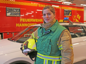 Pressesprecherteam Feuerwehr Hannover - Charlotte Schwarz